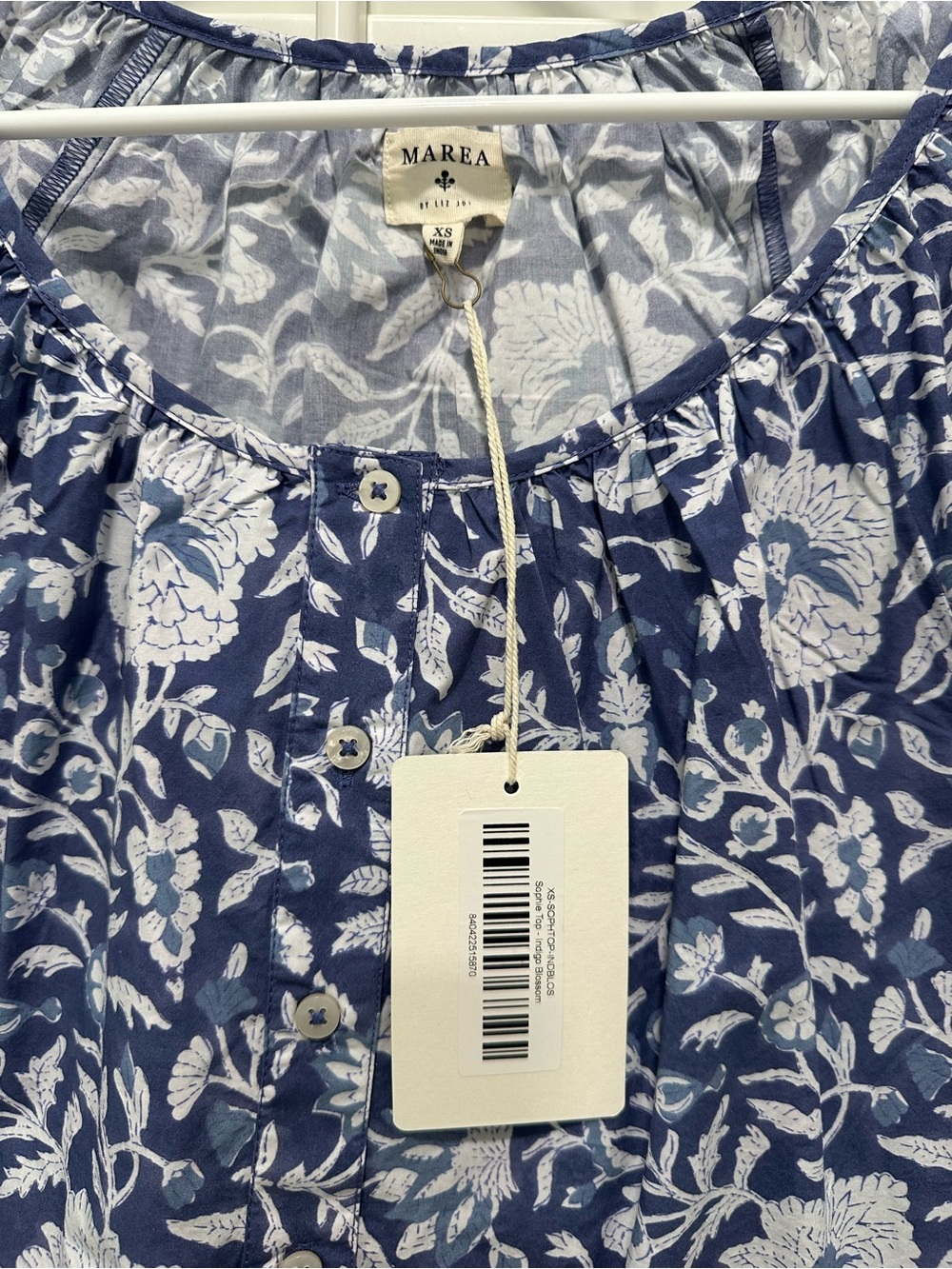 Marea Sophie top indigo blossom XS - Picture 2 of 4